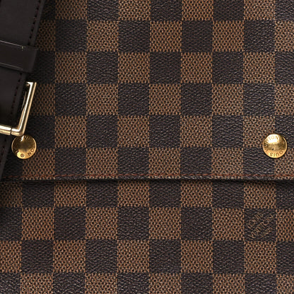 Louis Vuitton Damier Ebene Portobello Travel Shoulder Bag 7 of 9