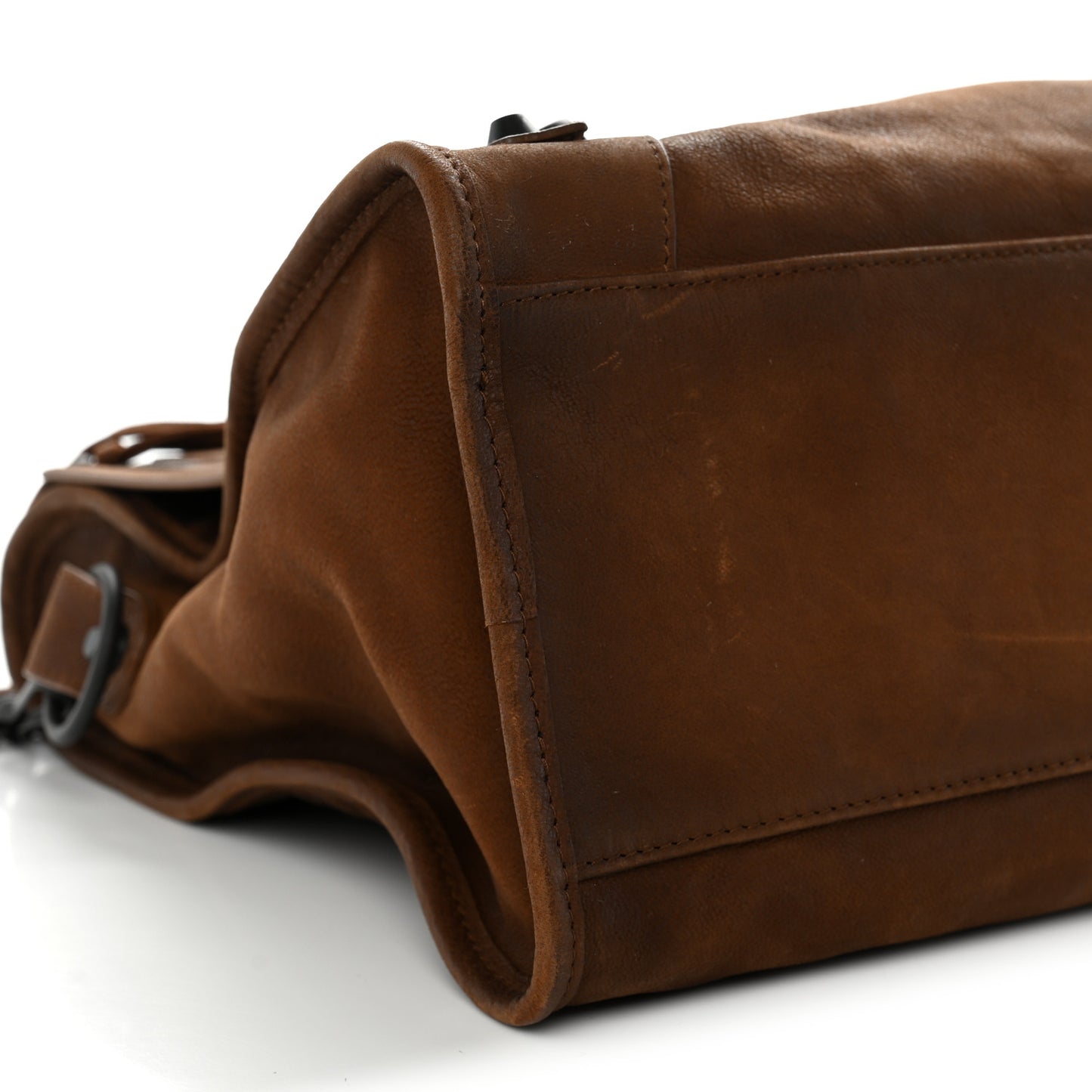 Arena Goatskin Classic Hardware Medium Le City Caramel