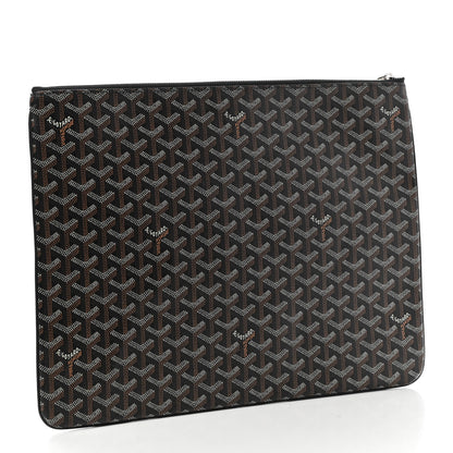 Goyard Goyardine Senat Pochette GM Black 3 of 6