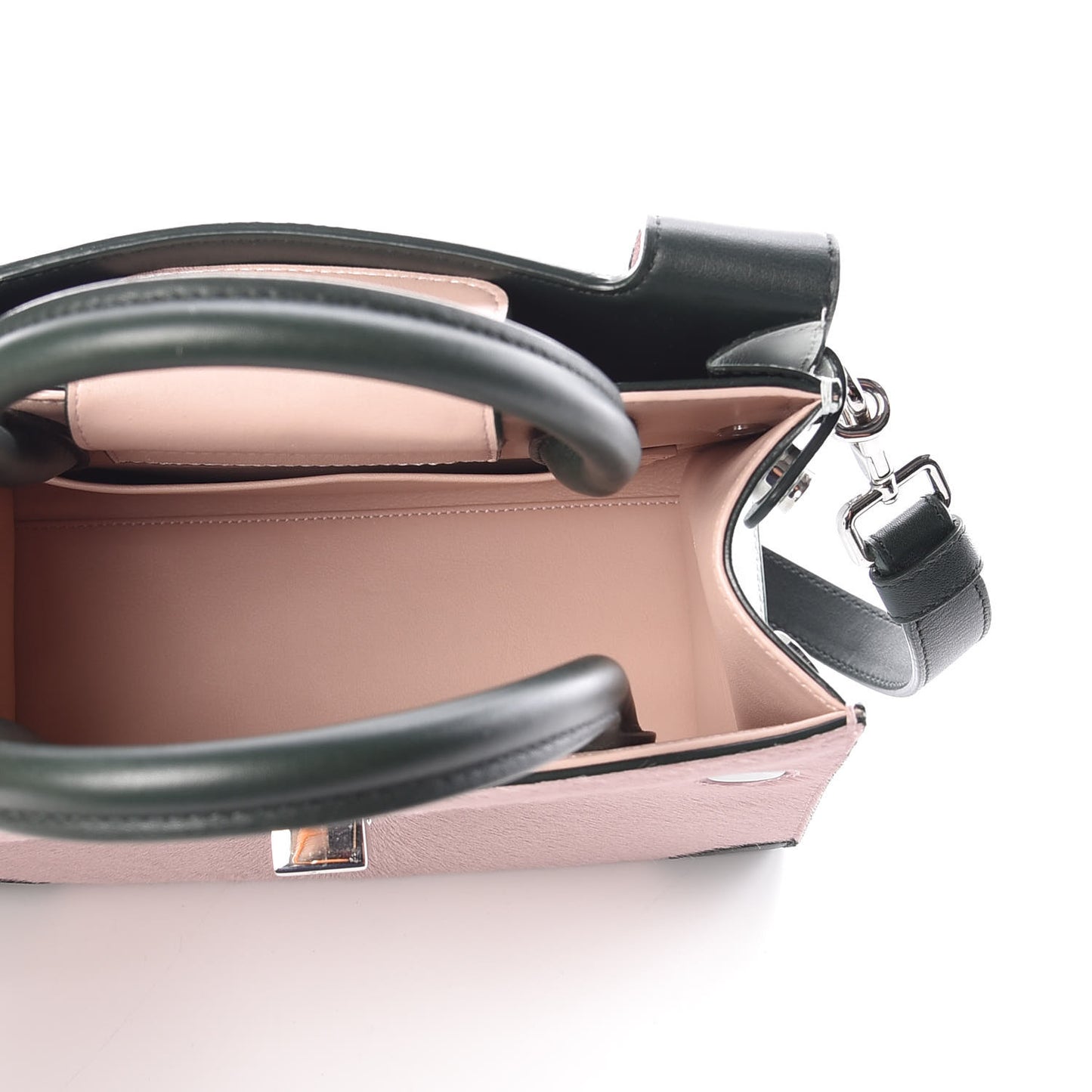 Calf Hair Calfskin Tri-Color Mini Diorever Flap Pink
