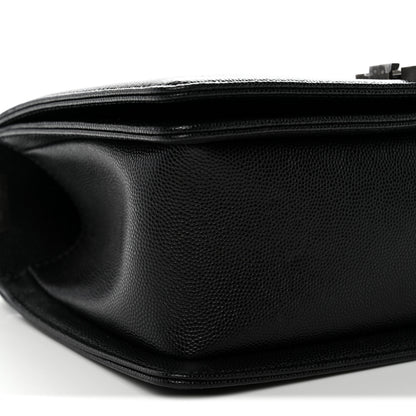 Chanel Caviar Quilted Medium Boy Flap Black 9 of 11