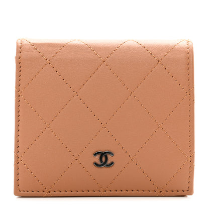 Chanel Lambskin Quilted Wallet 1 of 9