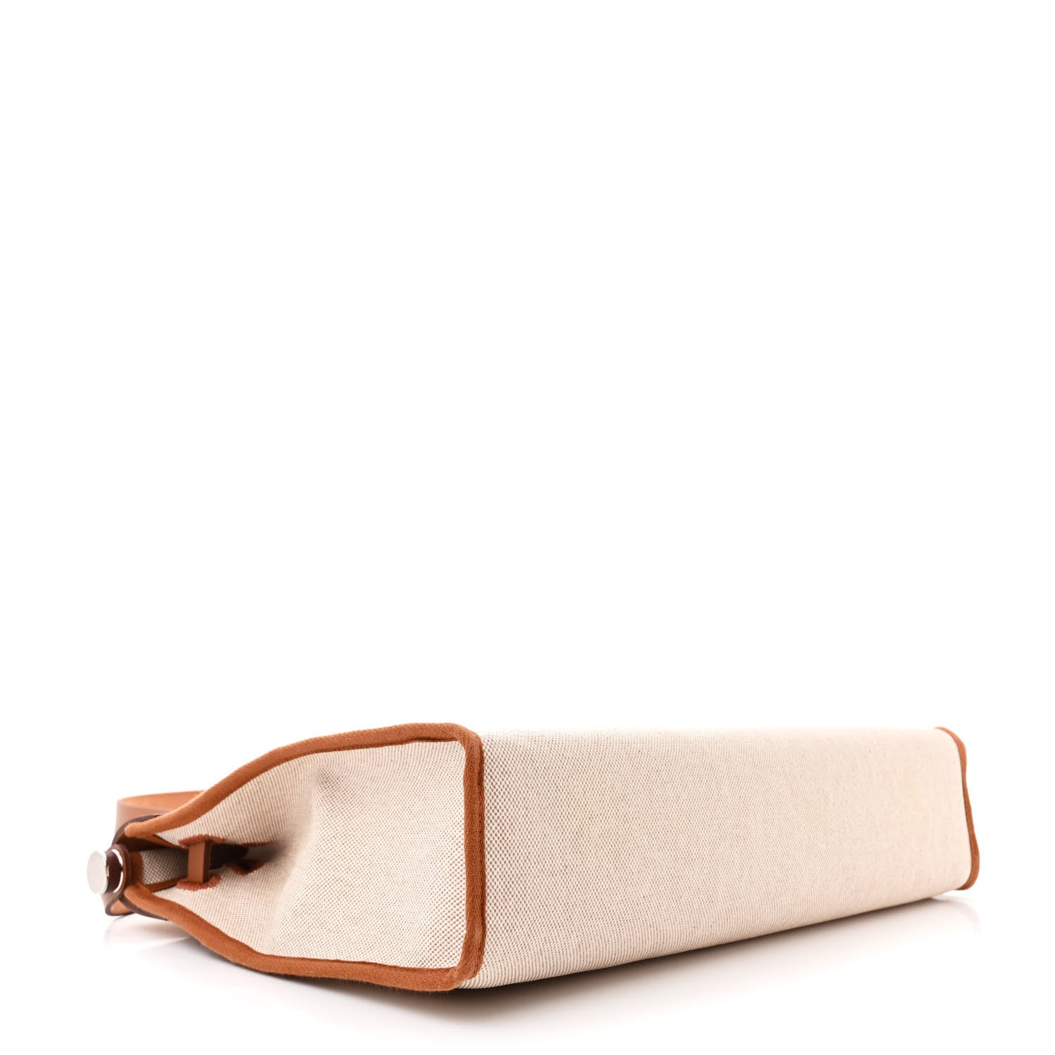 Hermes Vache Hunter Criss Viking Herbag Messenger 39 Ecru Beige Fauve 5 of 12