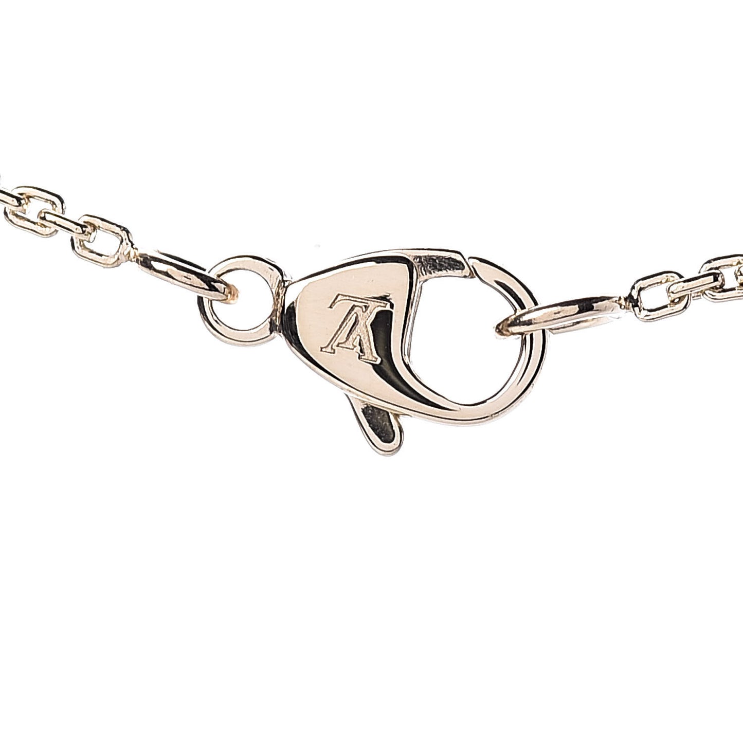 18K Yellow Gold Diamond Idylle Blossom LV Pendant Necklace