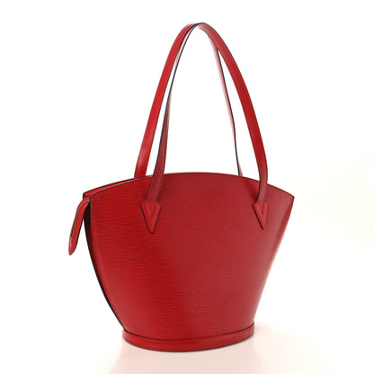 Louis Vuitton Epi Saint Jacques GM Castillan Red 3 of 11