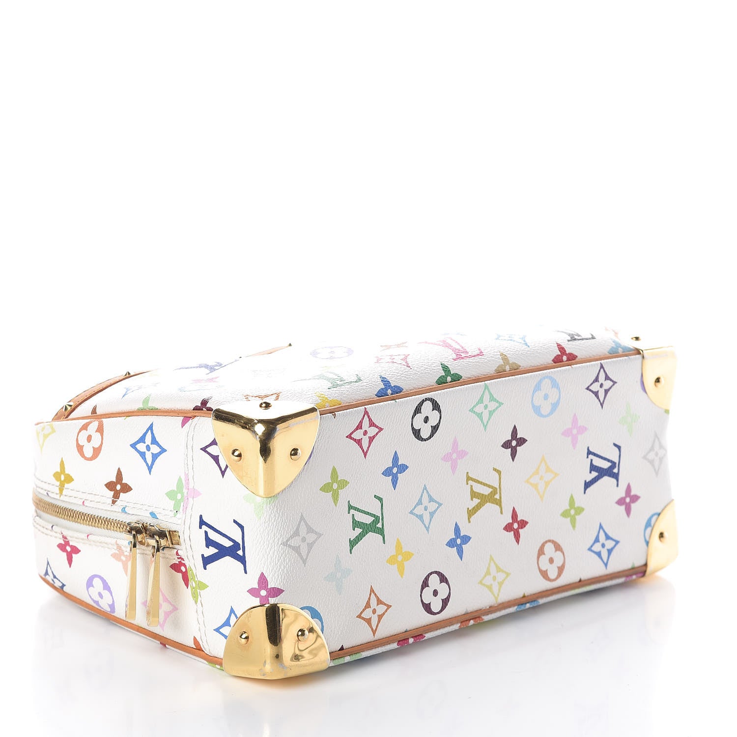 Louis Vuitton Monogram Multicolor Trouville White 4 of 13