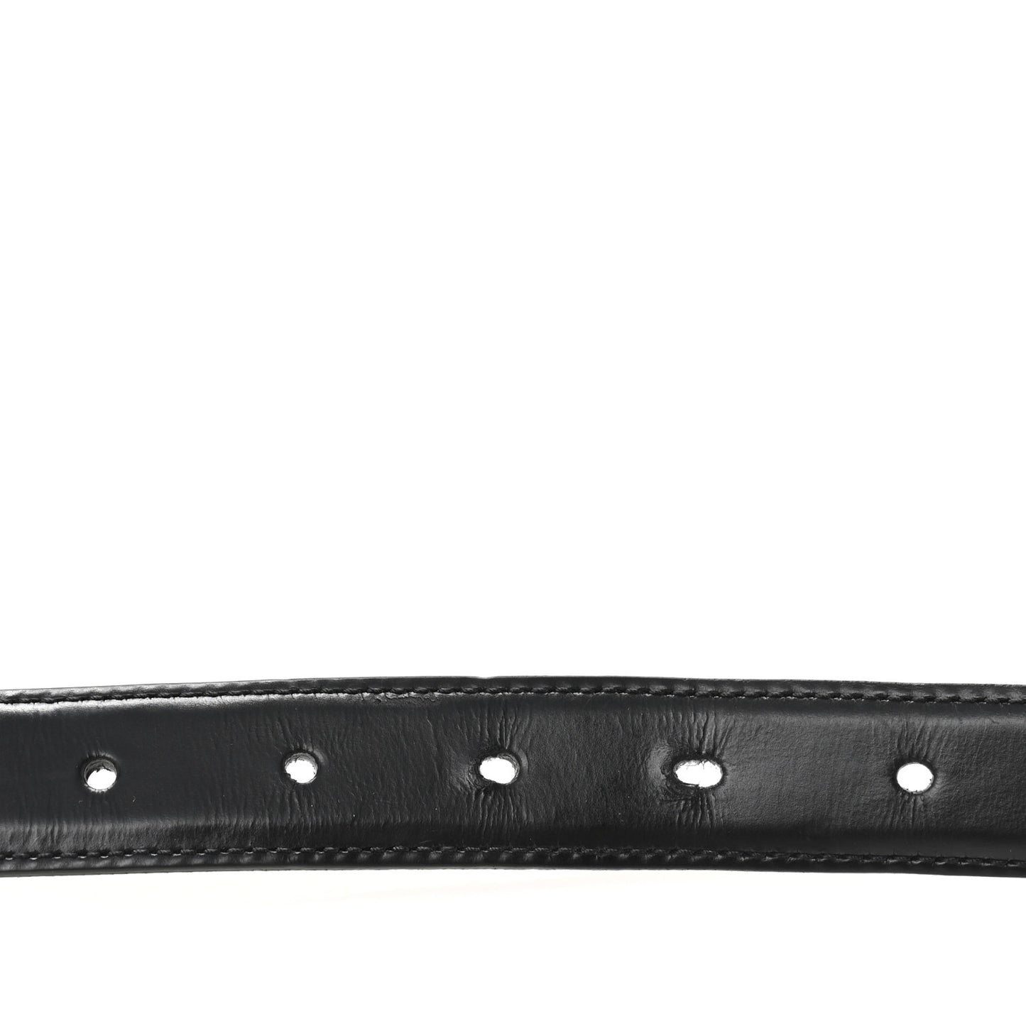 Taurillon Calfskin Medium 25mm Triomphe Belt 90 36 Black