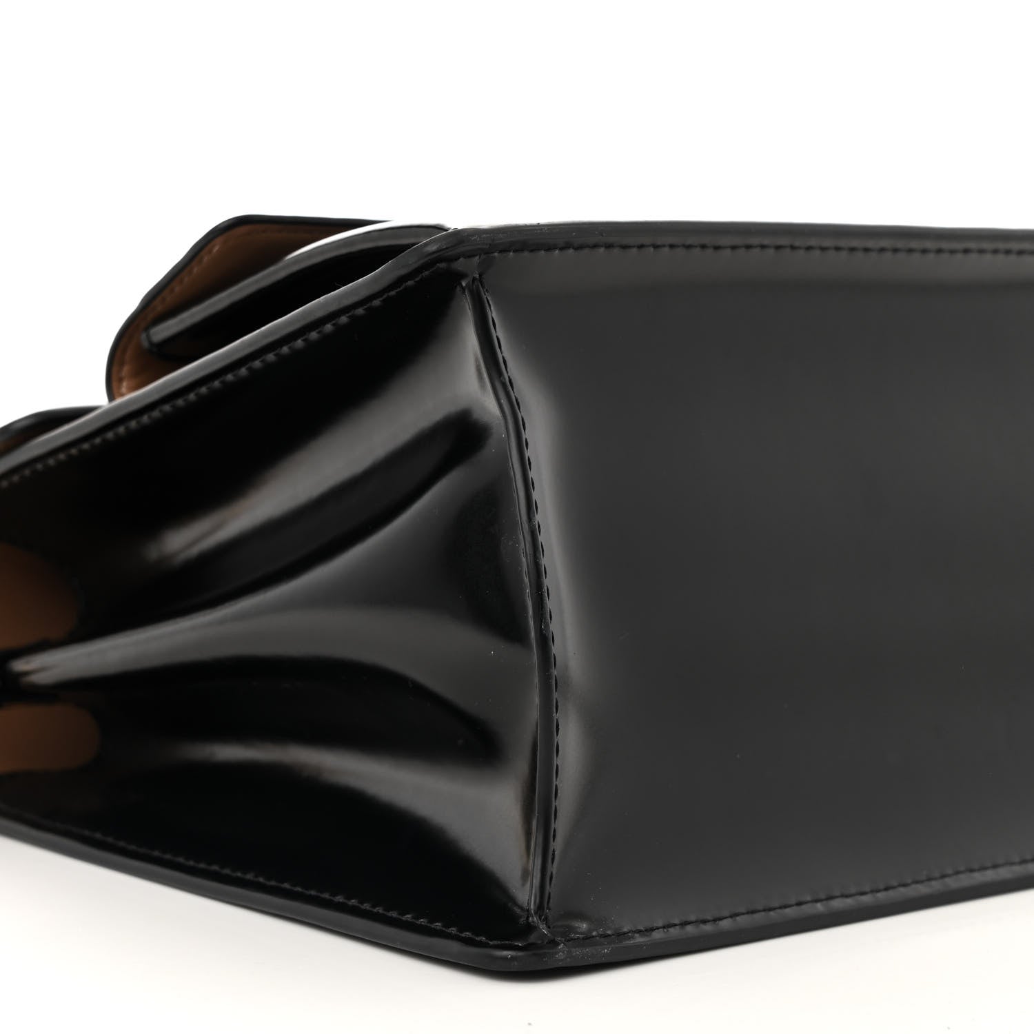 Marc Jacobs Shiny Calfskin Uptown Shoulder Bag Black 9 of 13