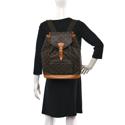 Louis Vuitton Monogram Montsouris GM Backpack 2 of 16