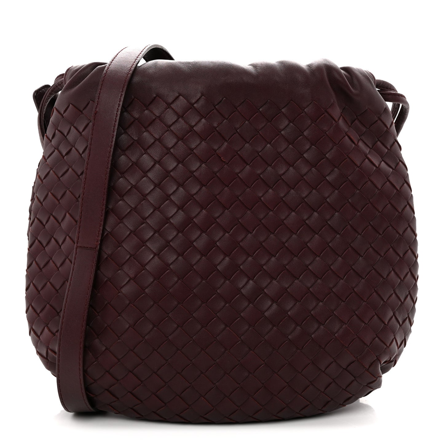 Nappa Intrecciato Drawstring Tote Opera