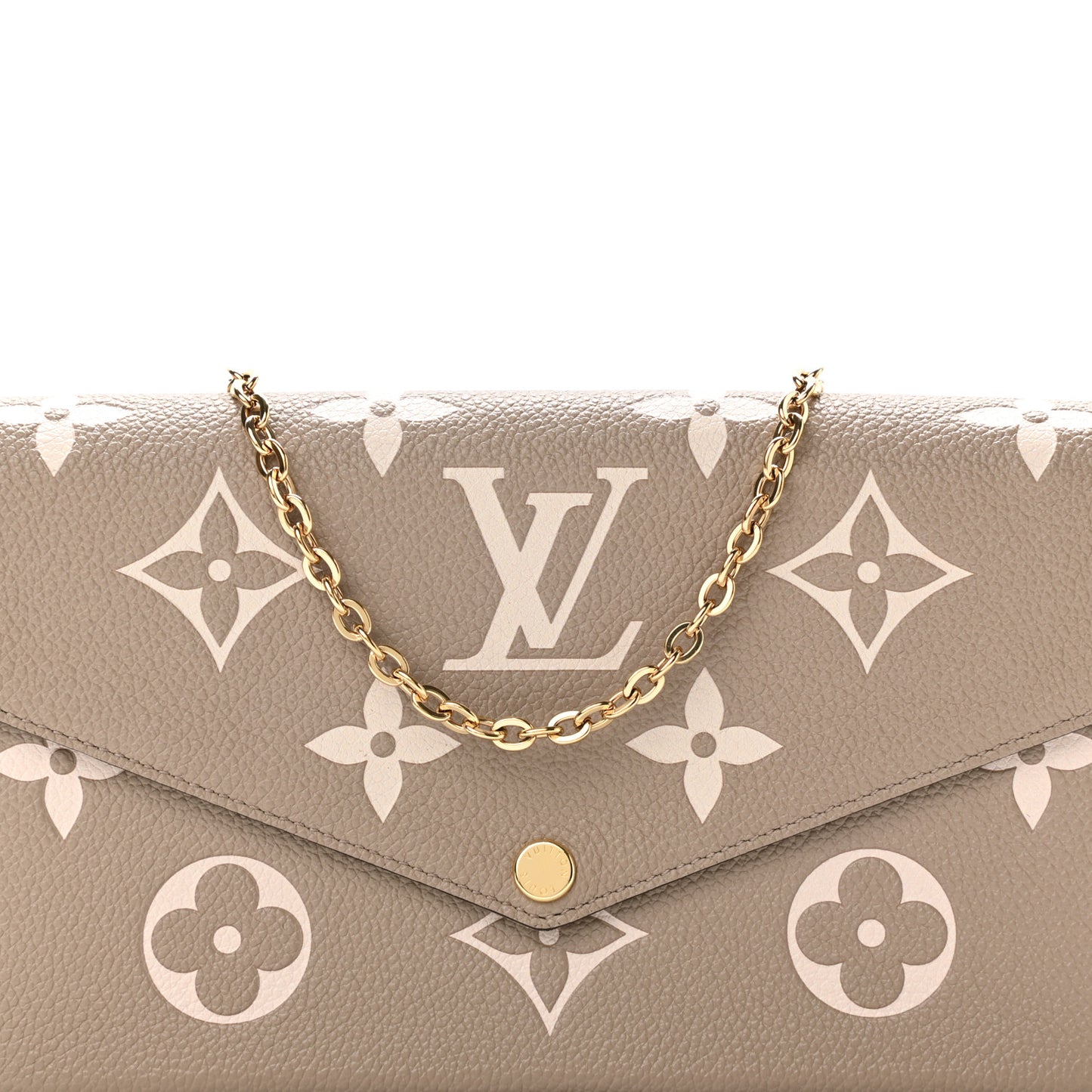 Empreinte Monogram Giant Felicie Pochette Tourterelle Creme