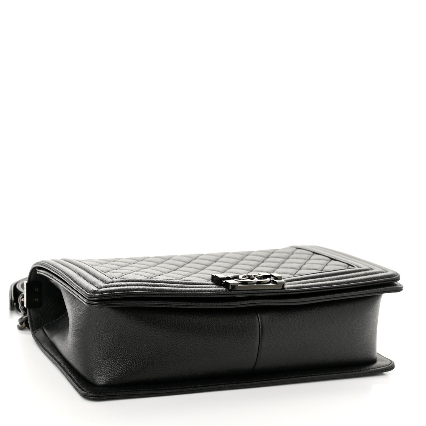 Caviar Quilted New Medium Boy Flap So Black