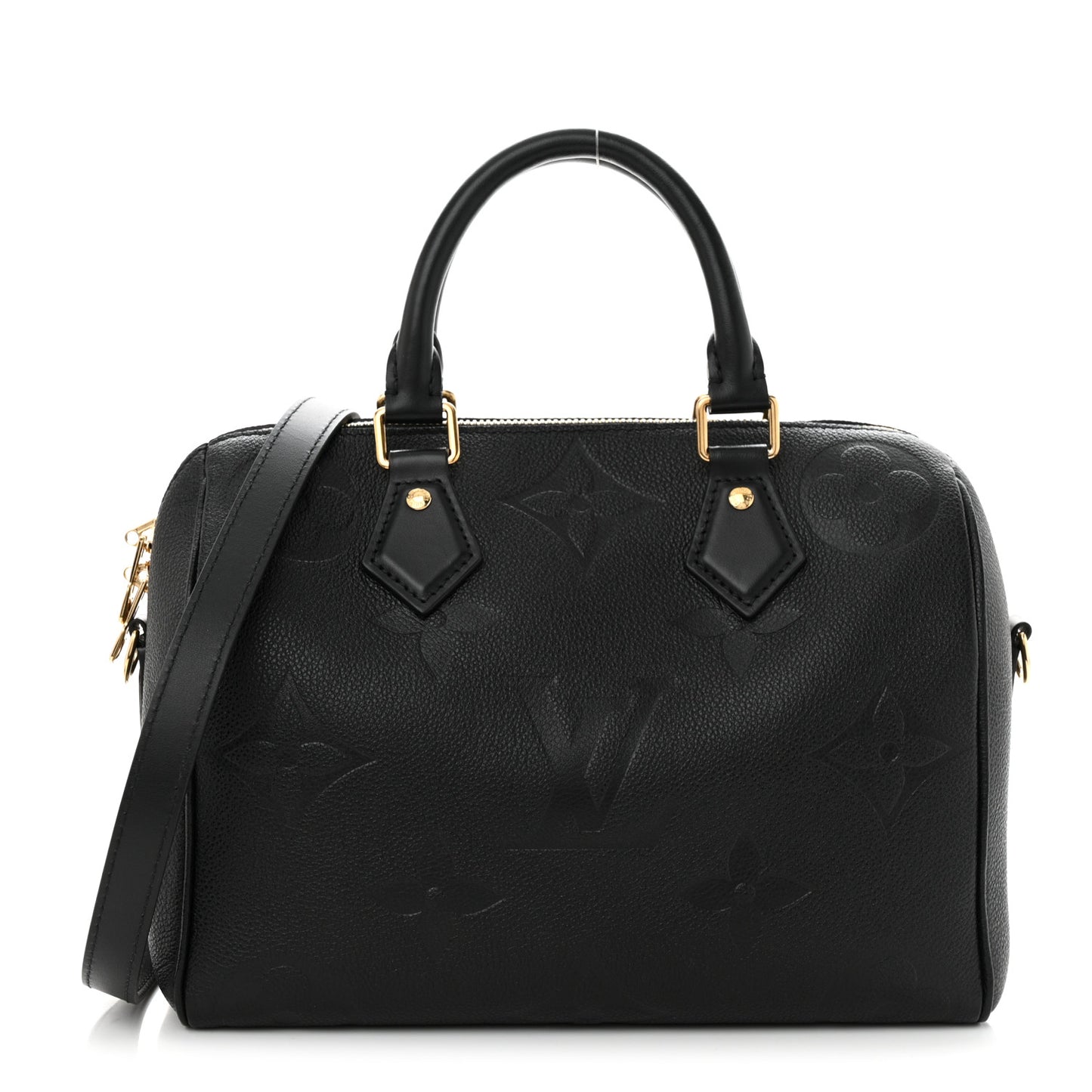 Empreinte Monogram Giant Speedy Bandouliere 25 Black