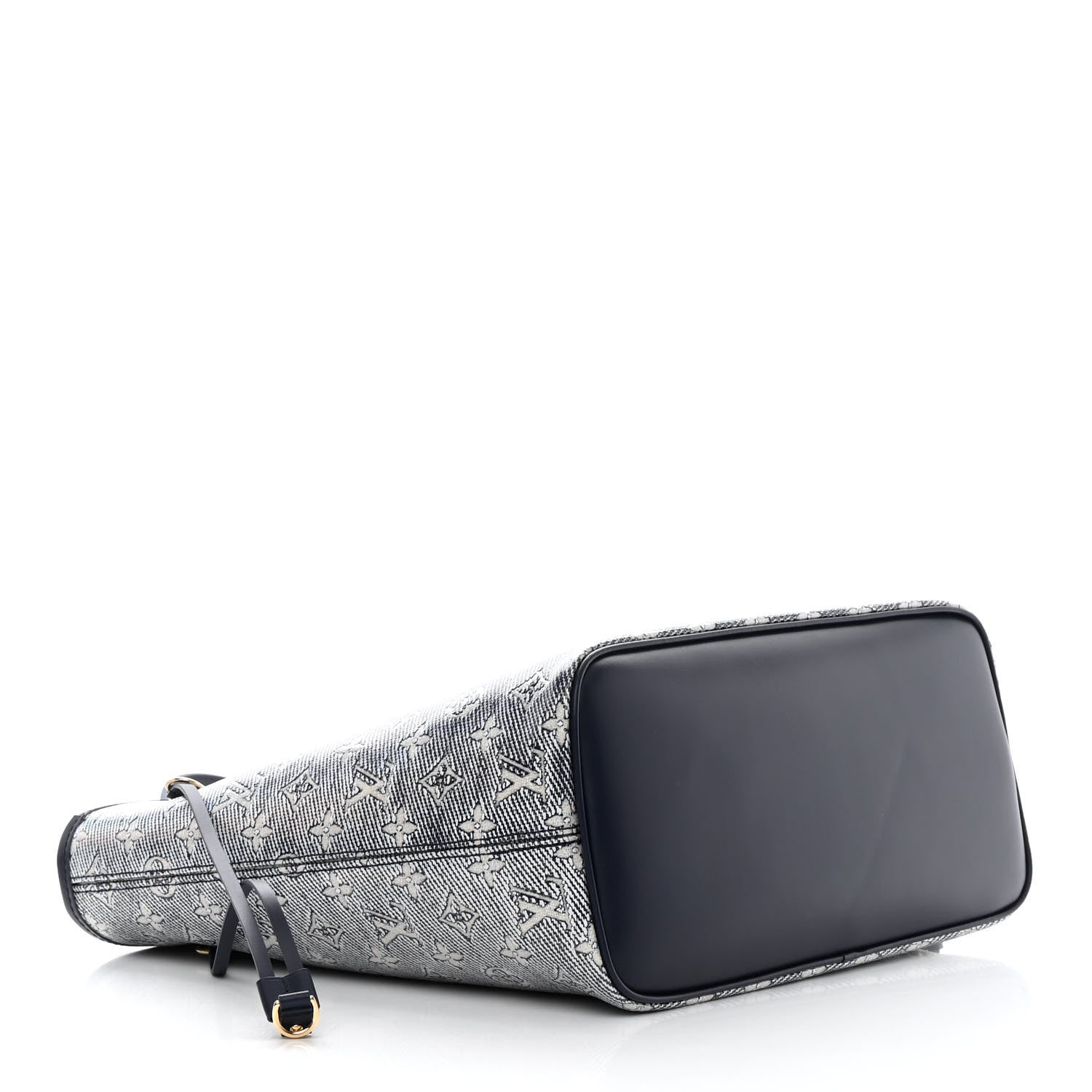 Louis Vuitton Monoglam Neverfull MM Blue 5 of 15