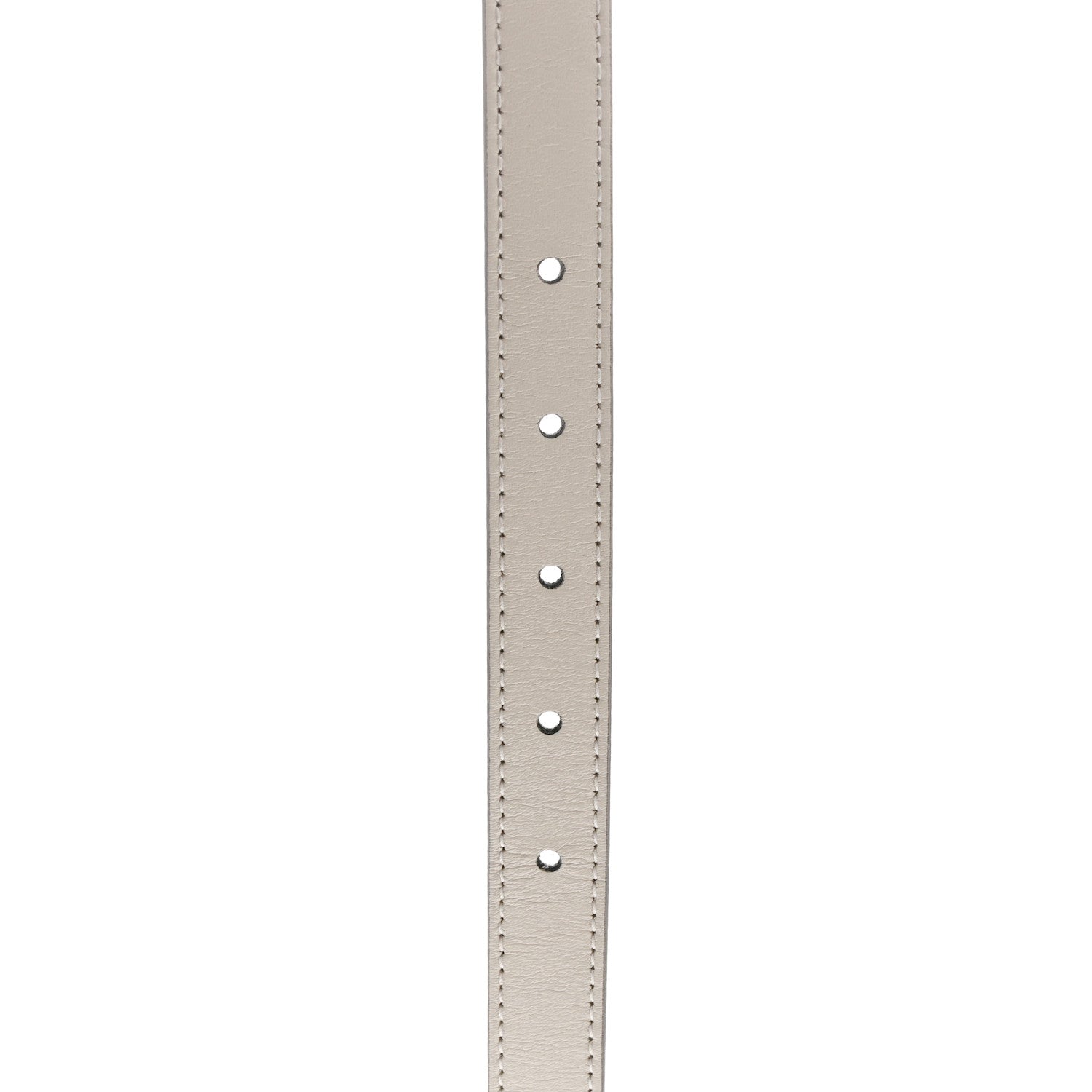 Gucci Calfskin Pearl Double G 20mm Belt 110 44 Ivory 5 of 5