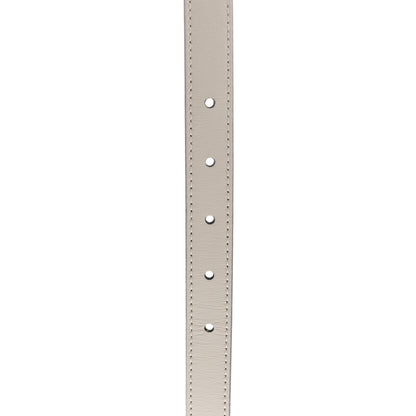 Gucci Calfskin Pearl Double G 20mm Belt 110 44 Ivory 5 of 5