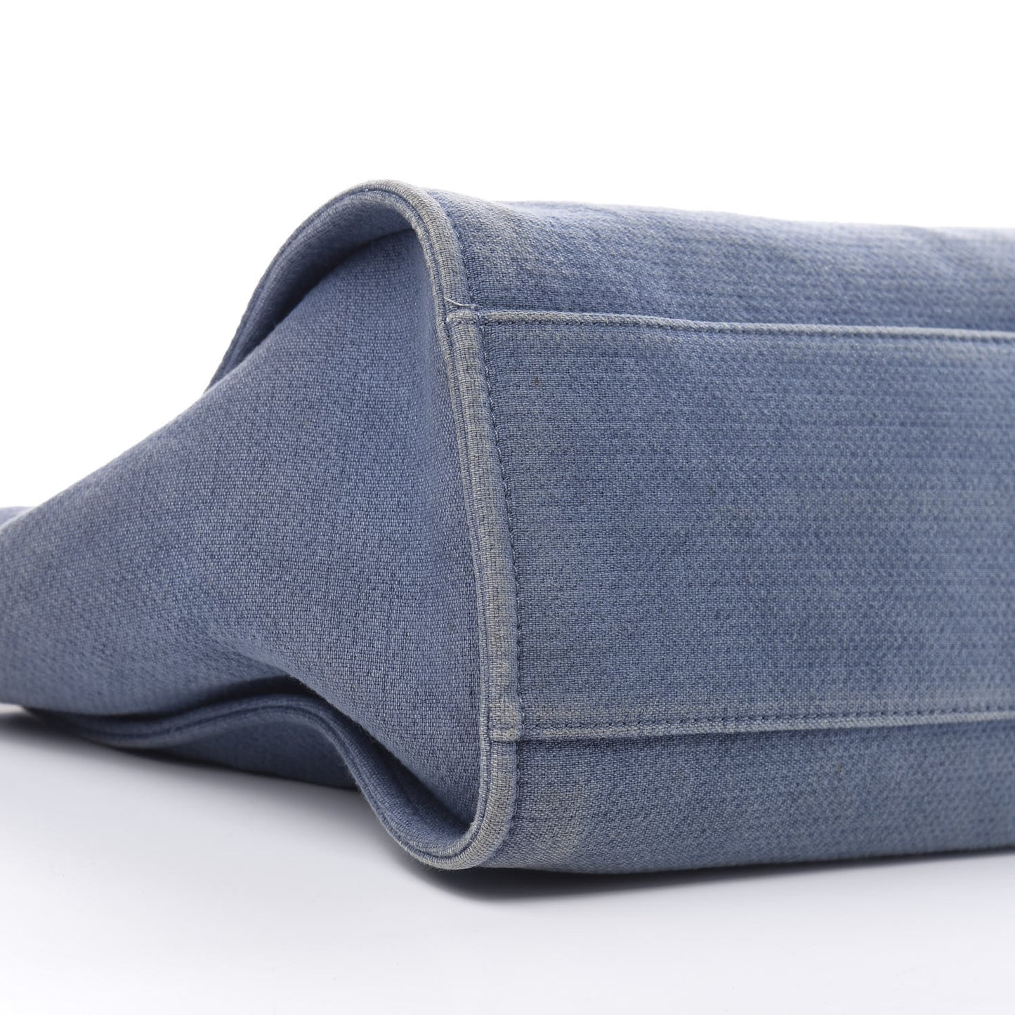 Canvas Medium Deauville Tote Blue