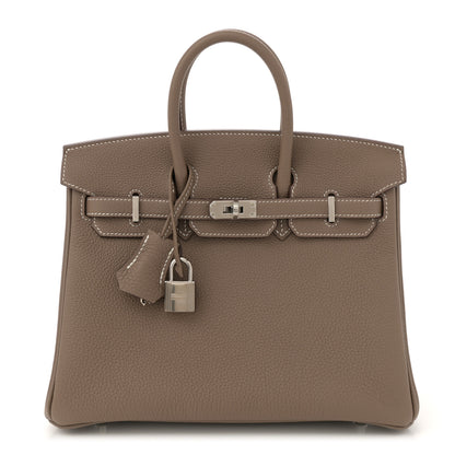Hermes Togo Birkin 25 Etoupe 1 of 11