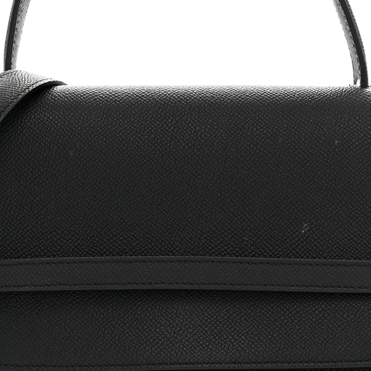 Celine Grained Calfskin Mini Belt Bag Black 7 of 10