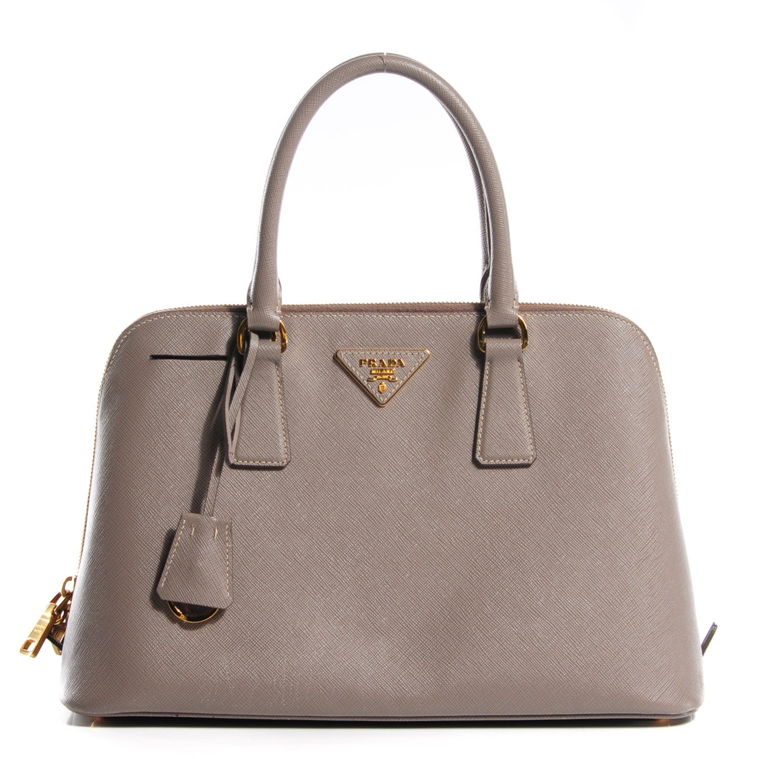 Prada Saffiano Lux Medium Promenade Tote Argilla 1 of 11
