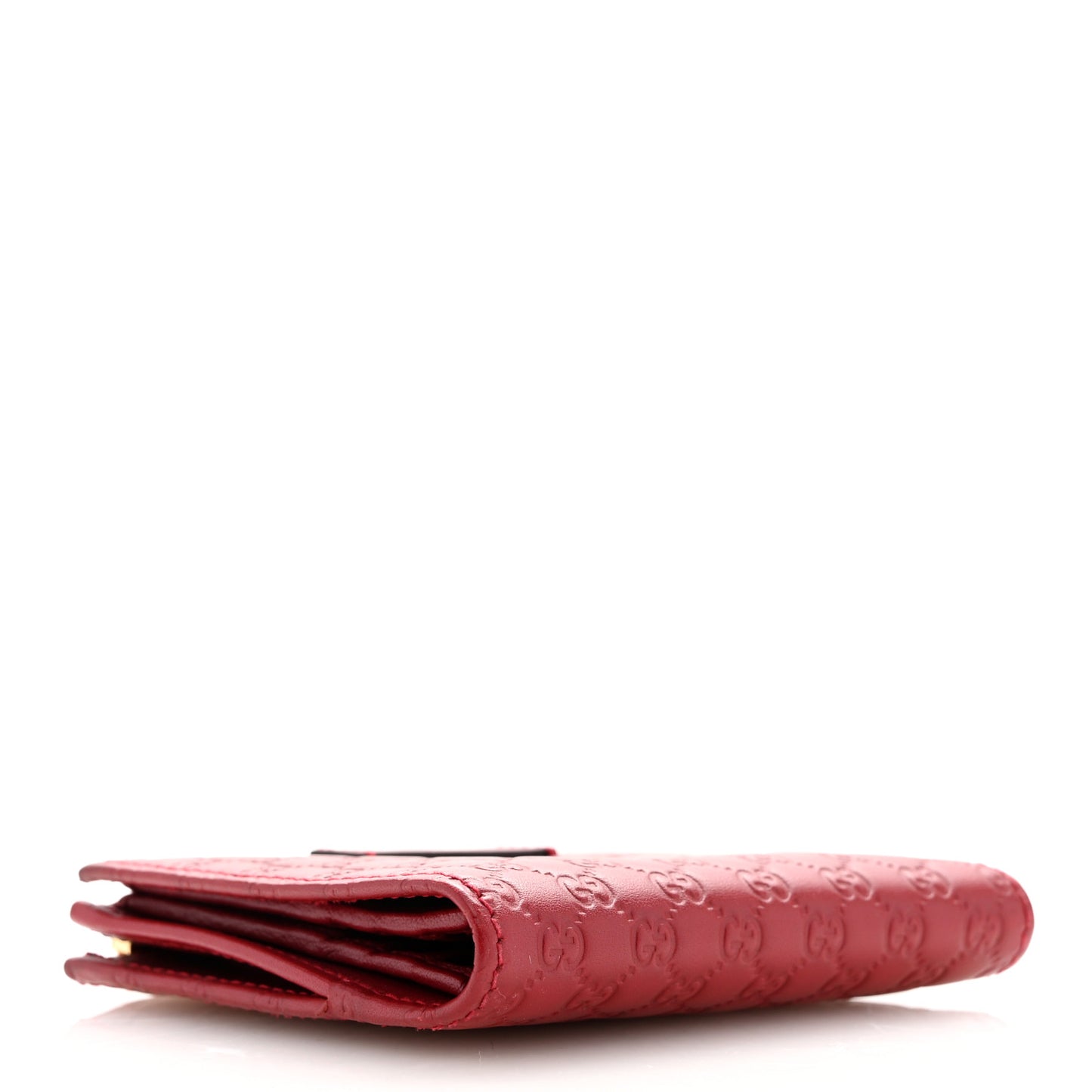 Microguccissima Bi-Fold Wallet Red
