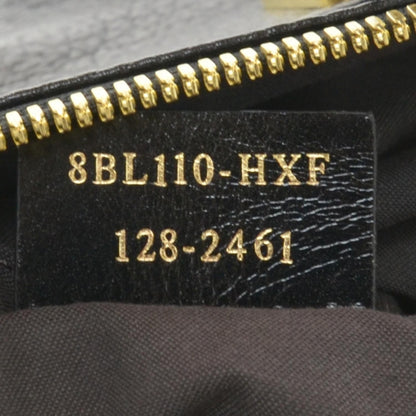 Fendi Pebbled Calfskin Large Chameleon Tote Black 5 of 7