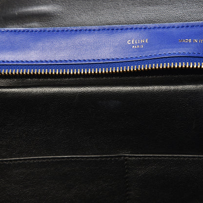 Celine Smooth Calfskin Medium Tri-Color Trapeze Black 9 of 13