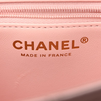 Chanel Lambskin Quilted Small Rectangular Flap Light Pink 6 of 12