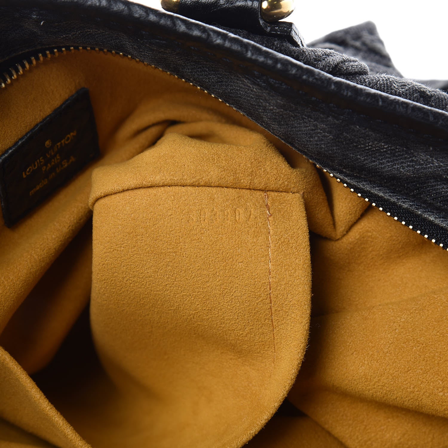 Louis Vuitton Denim Neo Cabby MM Black 7 of 12