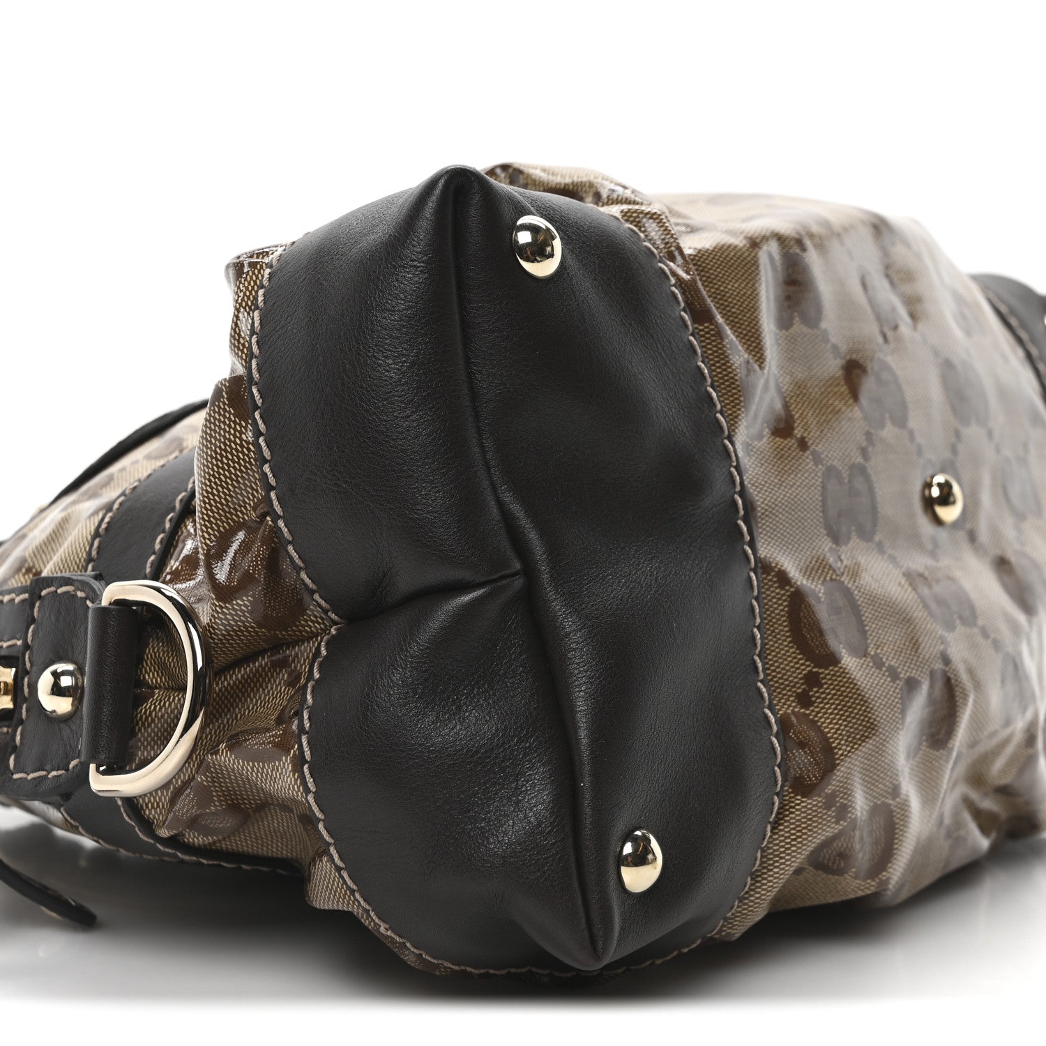 Gucci Crystal Monogram Medium Mix Dark Brown 9 of 10