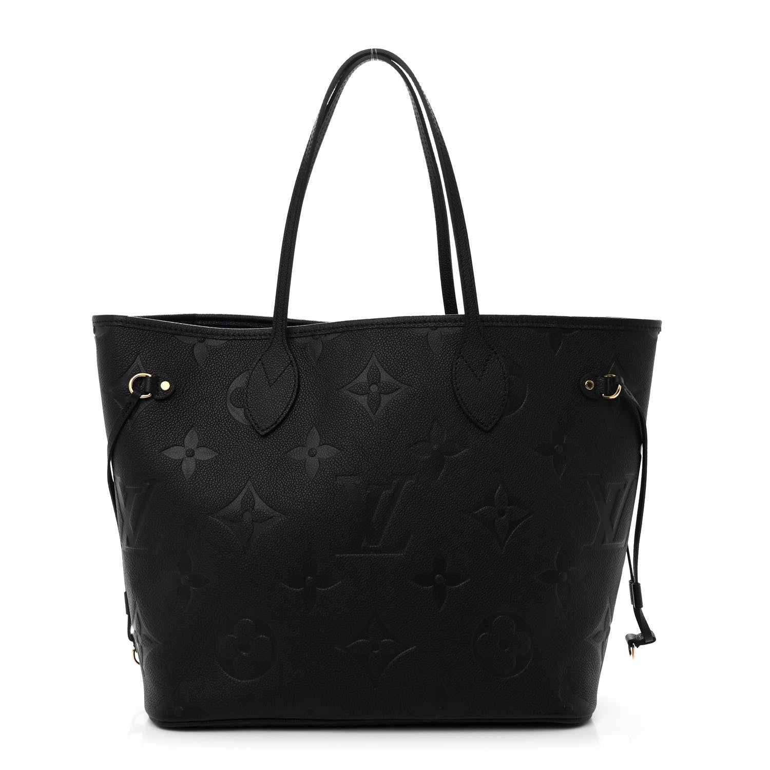 Louis Vuitton Empreinte Monogram Giant Neverfull MM Black 1 of 12