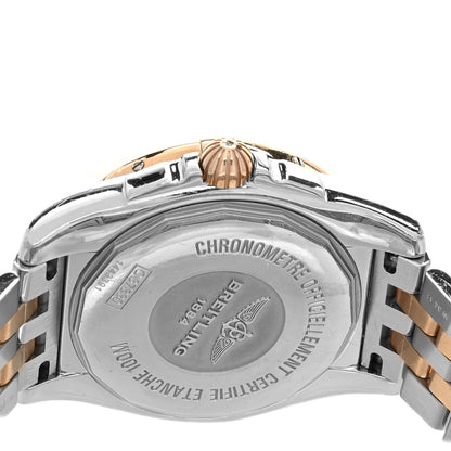 Breitling Stainless Steel 18K Rose Gold Diamond Mother of Pearl 36mm Galactic Automatic Watch C37330 4 of 5