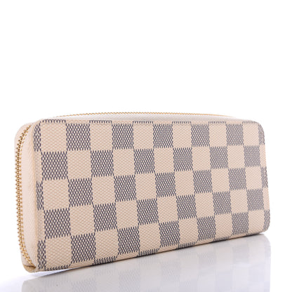 Louis Vuitton Damier Azur Clemence Wallet 3 of 7