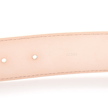 Louis Vuitton Damier Azur LV Initiales Belt 80 32 6 of 9