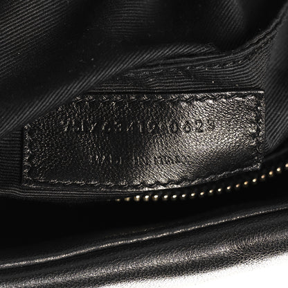 Saint Laurent Padded Lambskin Le 5 A 7 Hobo Black 7 of 10