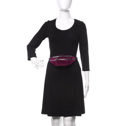 Alexander Wang Velvet Attica Mini Belt Bag Purple 2 of 8