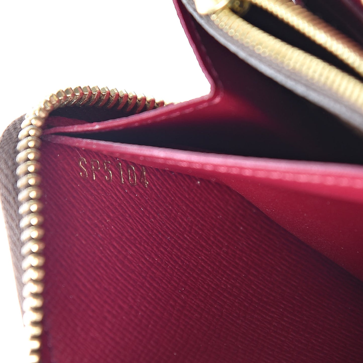 Monogram Clemence Wallet Fuchsia