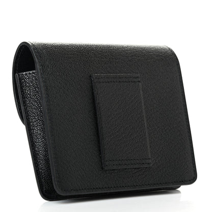 Hermes Chevre Mysore Roulis Slim Wallet Black 4 of 7