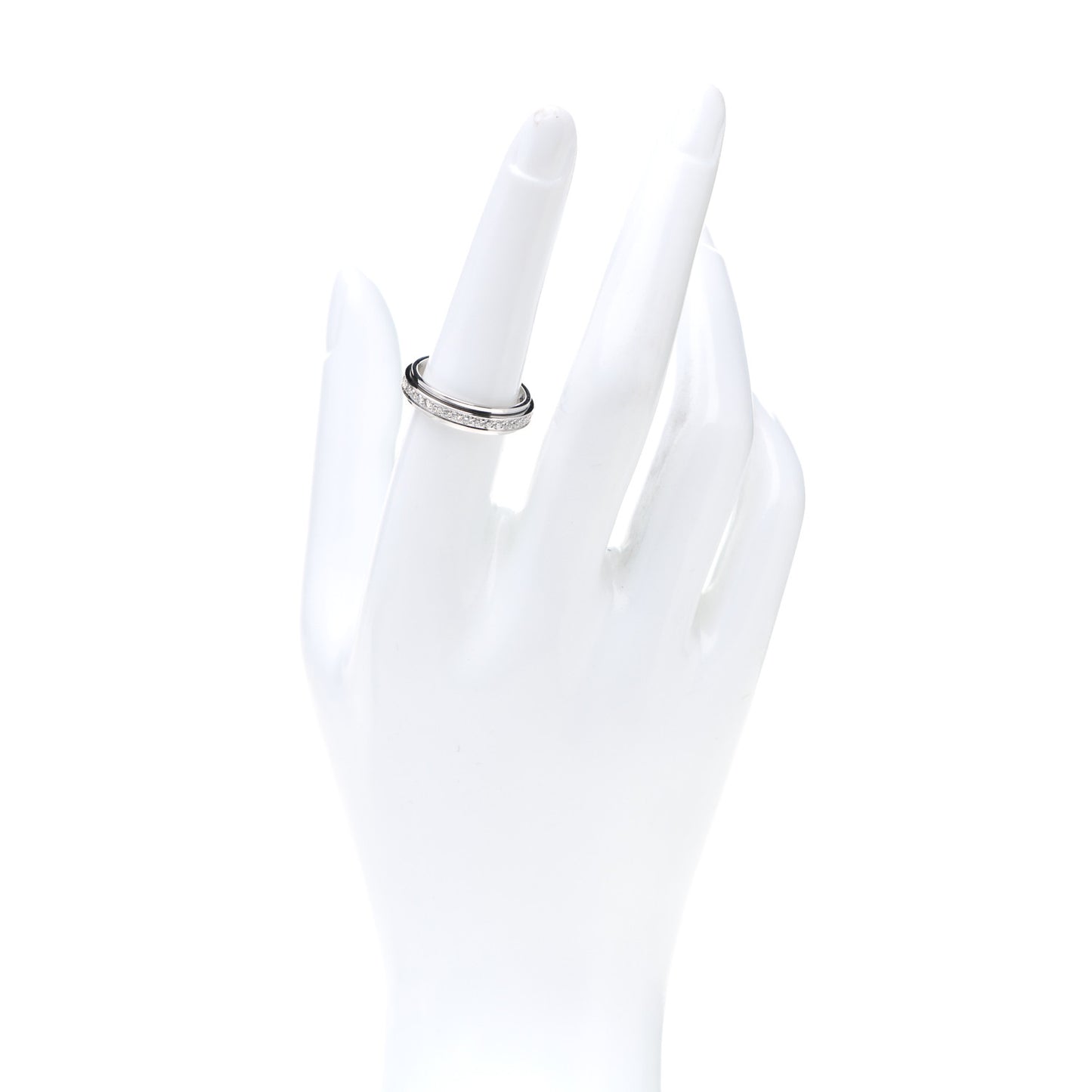 Platinum Diamond Possession Wedding Band Ring 55 7.25