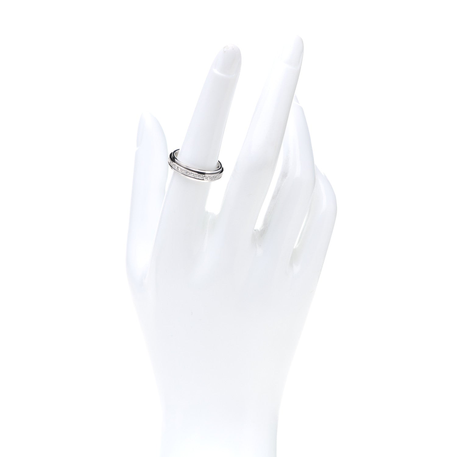 Piaget Platinum Diamond Possession Wedding Band Ring 55 7.25 2 of 5