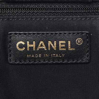Chanel Calfskin Cerf Executive Shopper Tote Black 7 of 14