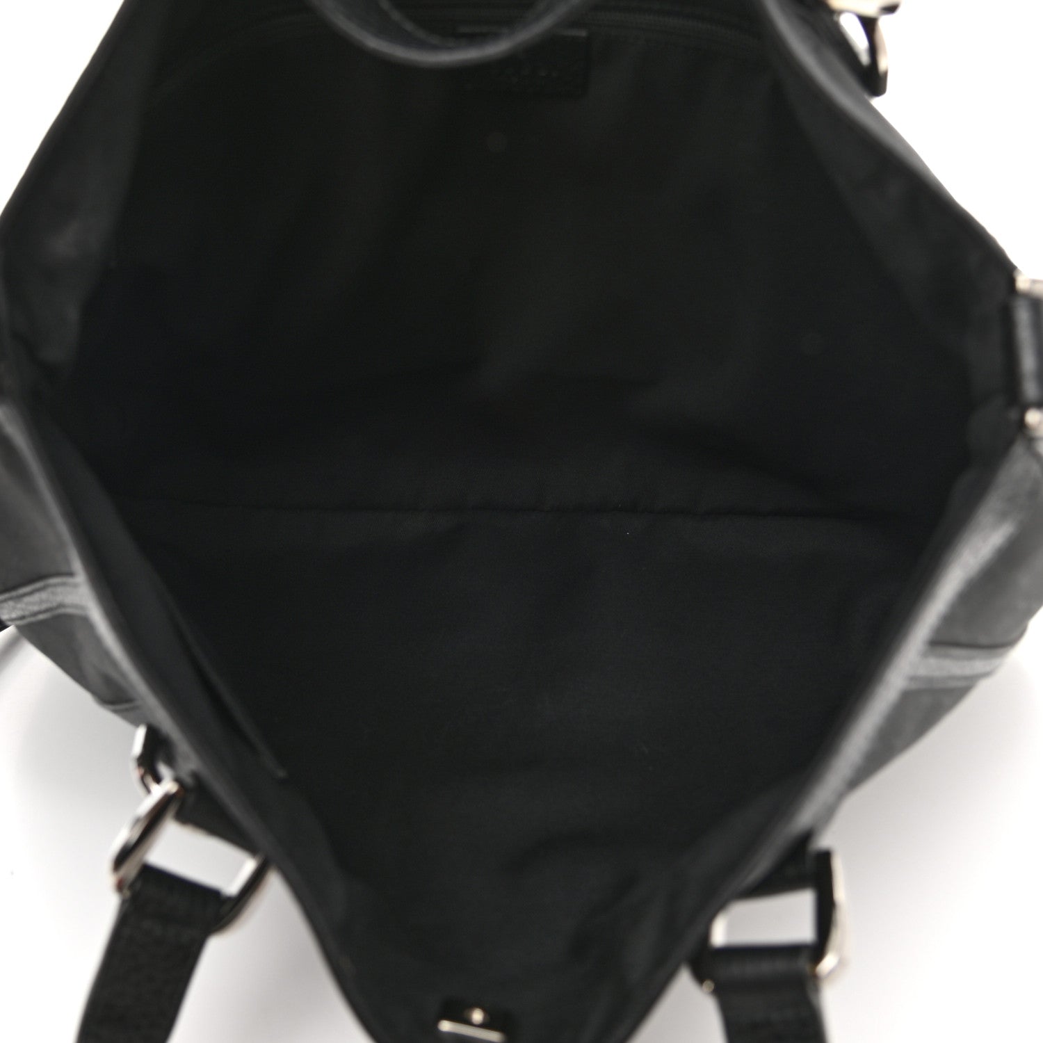 Gucci Monogram Medium Abbey Convertible Tote Black 7 of 10