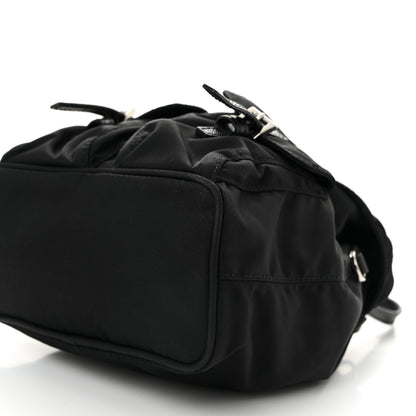 Prada Nylon Vela Mini Crossbody Backpack Black 11 of 11