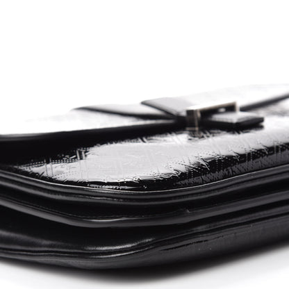 Saint Laurent Patent Embossed Small Le Monogramme Satchel Black 6 of 12