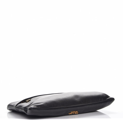 Prada Soft Calf Clutch Nero Black 6 of 10