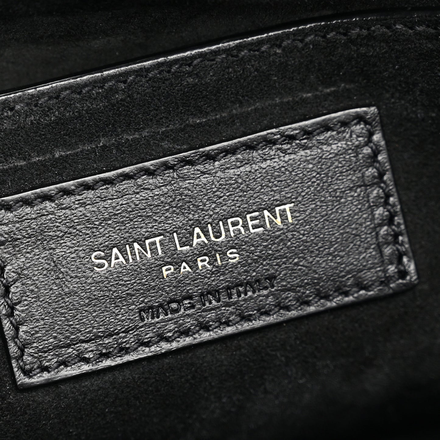 Lambskin Quilted Le 57 Diamond Shoulder Bag Black