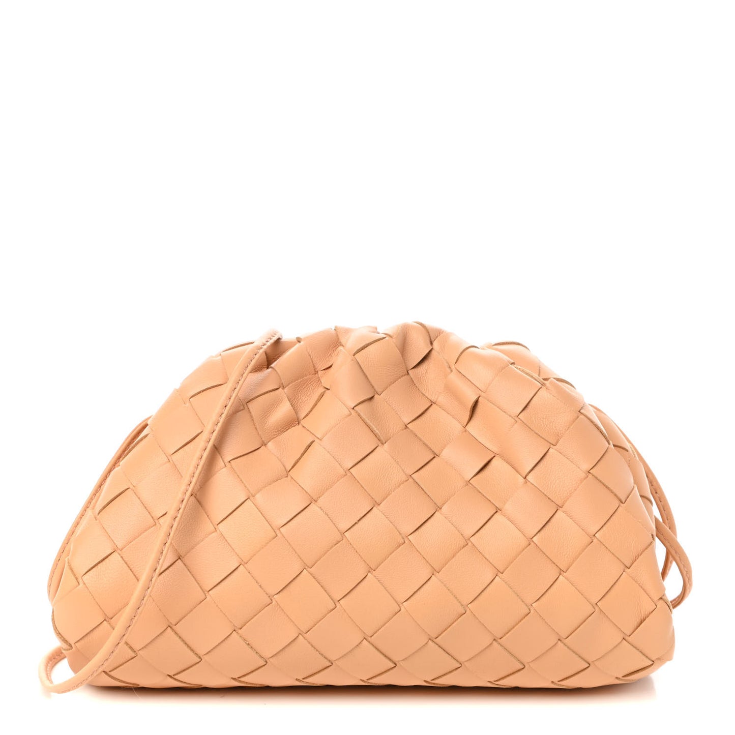 Nappa Intrecciato The Mini Pouch Almond