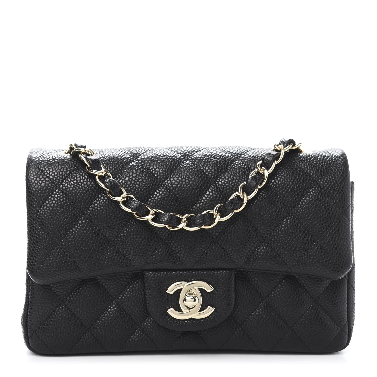 Chanel Caviar Quilted Mini Rectangular Flap Black 1 of 11