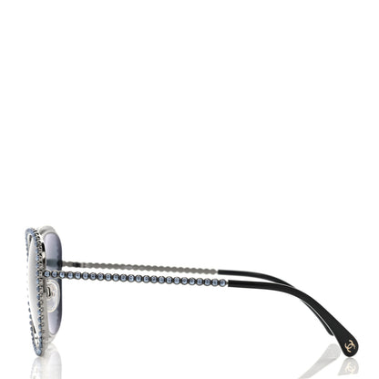 Chanel Beaded Sunglasses 71337 Black 3 of 8