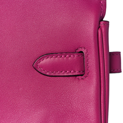 Hermes Swift Birkin 25 Rose Pourpre 11 of 34